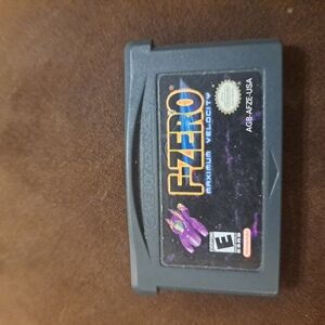 F-Zero Maximum Velocity Game Cartridge - Gray